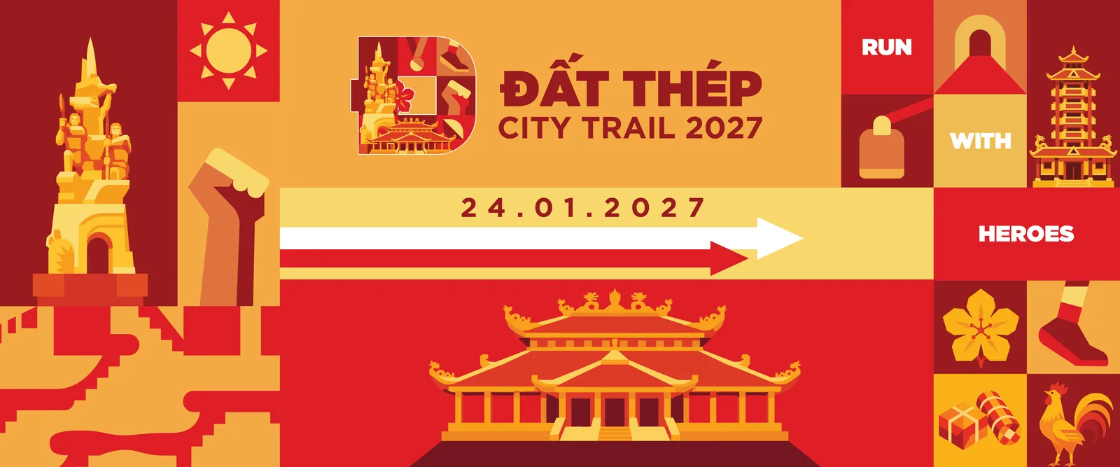 Đất Thép City Trail 2027: trail phố xuyên rừng ở Củ Chi